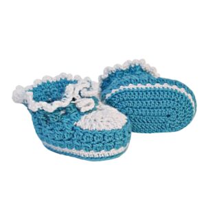 crochet baby booties